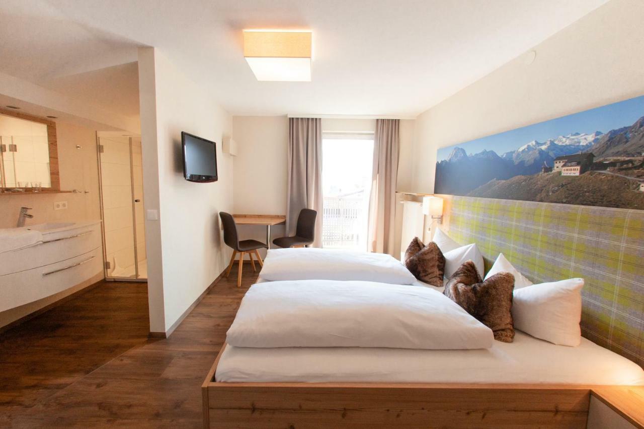 Pension Gletscherblick Fulpmes Exteriér fotografie